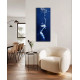 Call of the Siren – Blue Monochrome Underwater Nude Fine Art Print