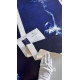 Call of the Siren – Blue Monochrome Underwater Nude Fine Art Print