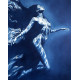 Carrying the Light – Underwater Female Nude in Deep Blue