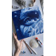 Fish Eye View – Blue Underwater Lights and Shadows Portrait