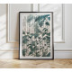Silhouette Sonata No.5 — Botanical Silhouette Art on Vintage Sheet Music
