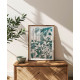 Silhouette Sonata No.5 — Botanical Silhouette Art on Vintage Sheet Music