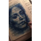 Muse №5 -Blue Female Portrait