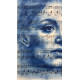 Muse №5 -Blue Female Portrait