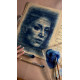 Muse №5 -Blue Female Portrait
