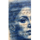 Muse №5 -Blue Female Portrait
