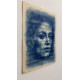 Muse №5 -Blue Female Portrait