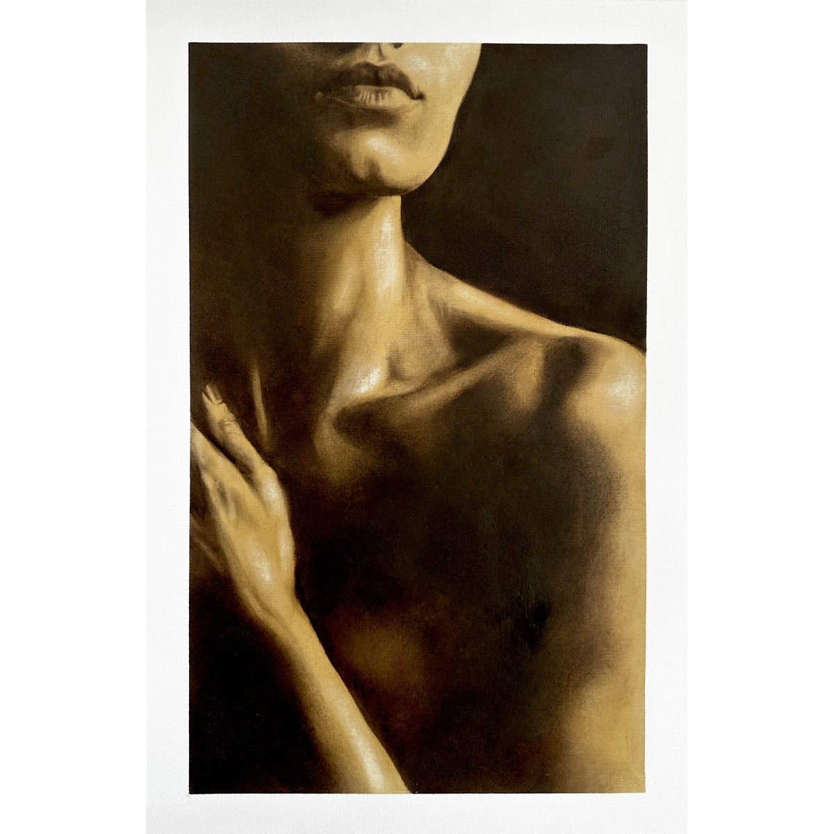 Naked Truth II - Dark Female Figurative