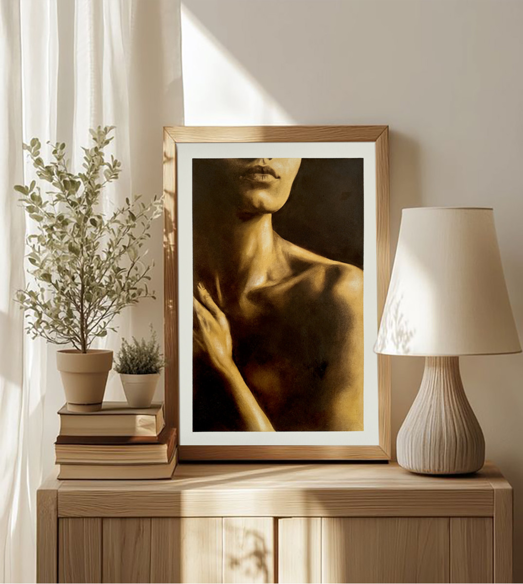 Naked Truth II - Dark Female Figurative