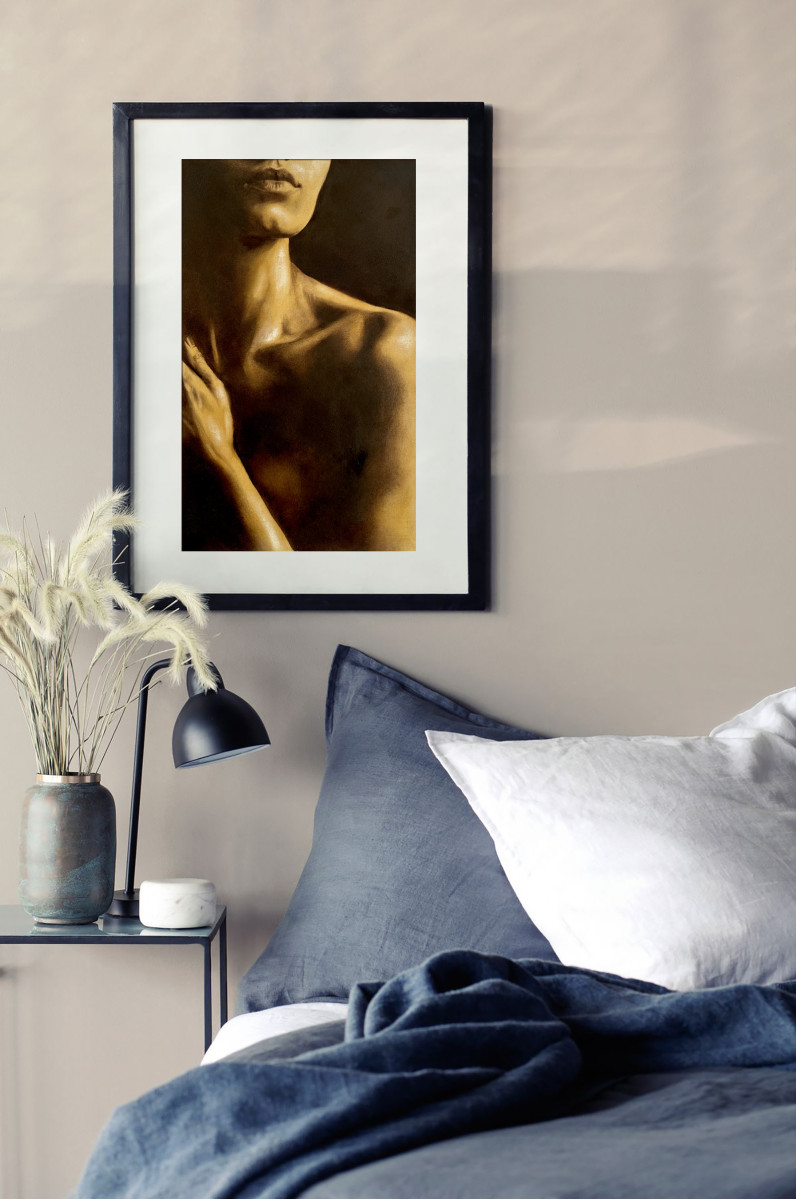 Naked Truth II - Dark Female Figurative