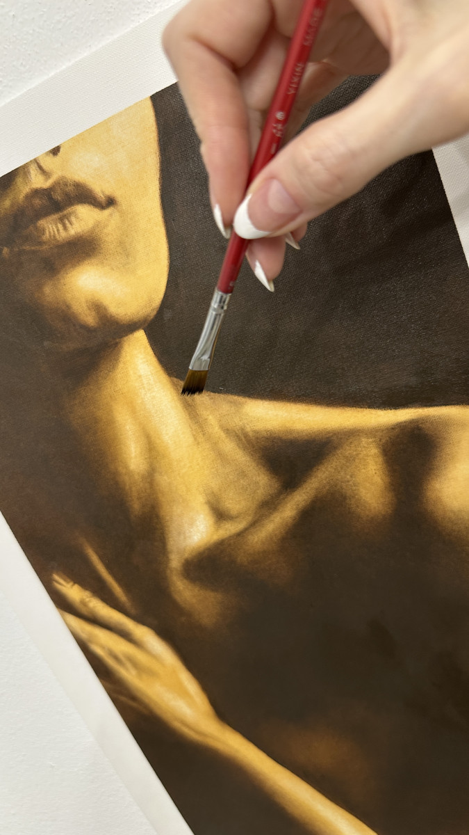 Naked Truth II - Dark Female Figurative