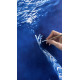 Siren's Call - Vertical Blue Underwater Nude