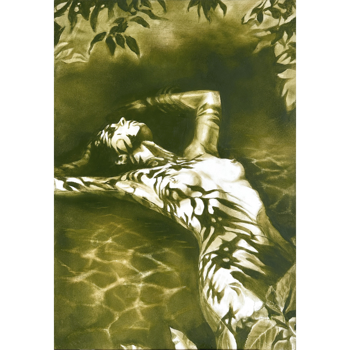 The Forest Nymph's Midday Nap — Fine Art Print