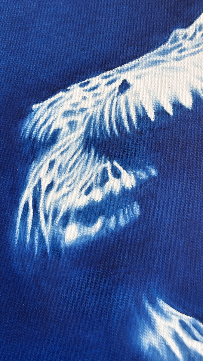 Siren’s Song - Deep Blue Underwater Nude