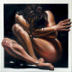 Comfort Zone – Contemporary Figurative Nude Diptych, Original Oil Paintings on Canvas