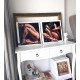 Comfort Zone – Contemporary Figurative Nude Diptych, Original Oil Paintings on Canvas