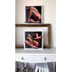 Comfort Zone – Contemporary Figurative Nude Diptych, Original Oil Paintings on Canvas