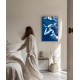 The Mermaid's Kiss – Fleeting Memory, Underwater Reflections in Blue Ocean