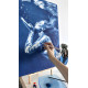 The Mermaid's Kiss – Fleeting Memory, Underwater Reflections in Blue Ocean