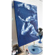 The Mermaid's Kiss – Fleeting Memory, Underwater Reflections in Blue Ocean