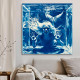 The Secret of the Mermaid - Large Blue Surreal Ocean Wall Decor, Conceptual Feminine Artwork