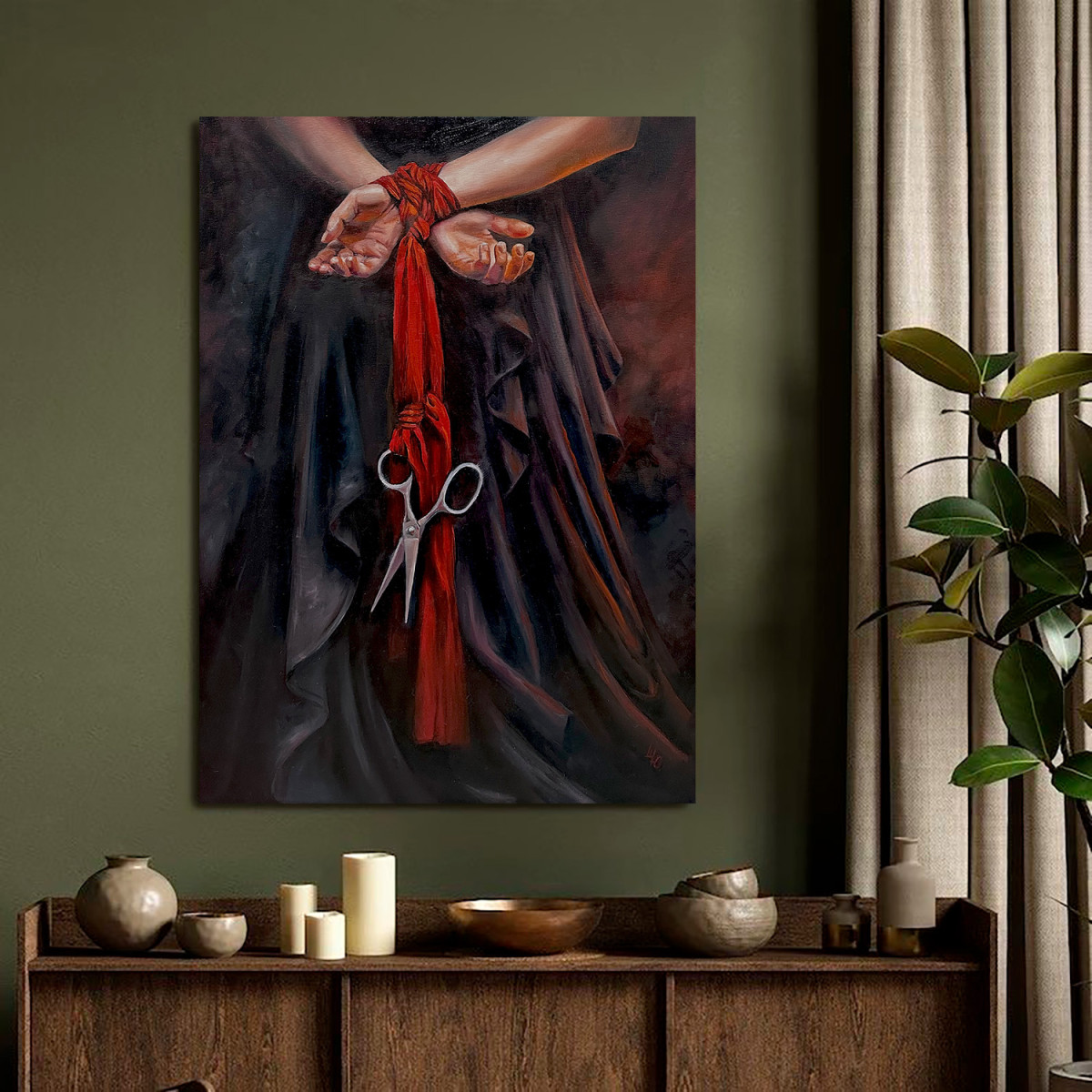 Between “Not Yet” and “Never” - Symbolic Art about Choice and Freedom
