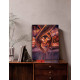 I Can Be Myself With You – Romantic Oil Painting of Joined Hands, Comfort Zone Series
