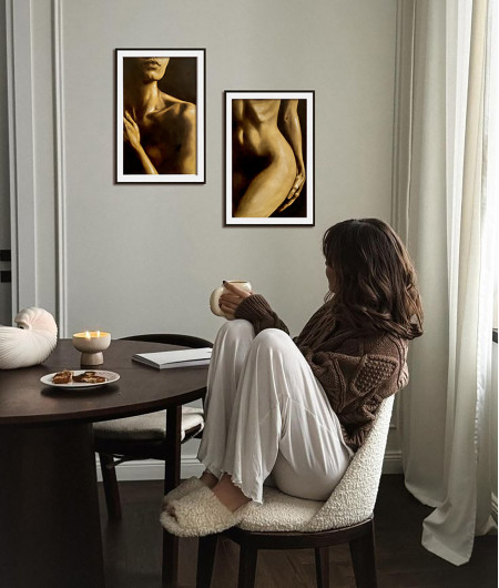 Diptych Naked Truth / Innocent Lie II
