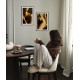 Naked Truth / Innocent Lie II  -Contemporary Nude Diptych Female Body