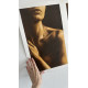 Naked Truth / Innocent Lie II  -Contemporary Nude Diptych Female Body
