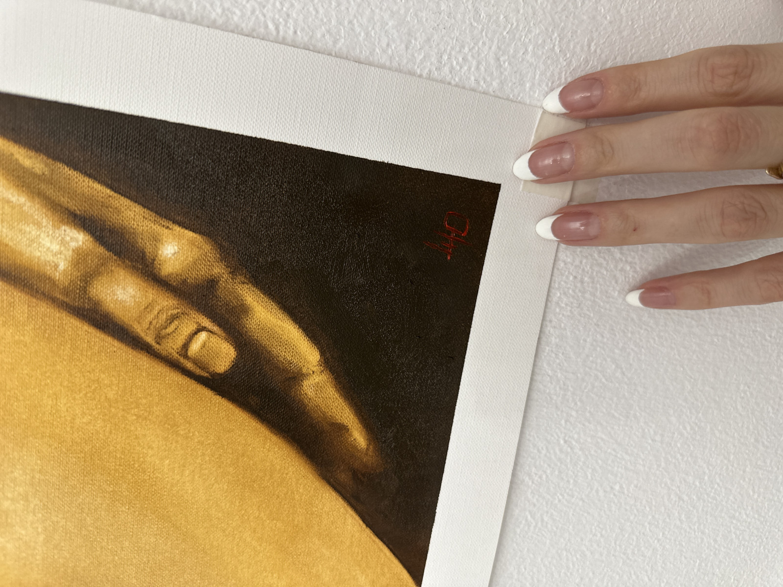 Naked Truth / Innocent Lie II  -Contemporary Nude Diptych Female Body