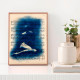 Muse №1 - Contemporary Nude Figurative Oil Painting on Vintage Music Sheet – Cyanotype Style Female Form Artwork, Inspiration Series1_Muse_No1_Shilo_Julia_contemporary_nude_art2_Muse_No1_Shilo_Julia_figurative_oil_painting3_Muse_No1_Shilo_Julia_nude