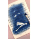 Muse №1 - Contemporary Nude Figurative Oil Painting on Vintage Music Sheet – Cyanotype Style Female Form Artwork, Inspiration Series1_Muse_No1_Shilo_Julia_contemporary_nude_art2_Muse_No1_Shilo_Julia_figurative_oil_painting3_Muse_No1_Shilo_Julia_nude