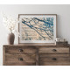 Silhouette Sonata No.4 - Nature Silhouette Wall Art on Antique Sheet Music | Botanical Shadow Artwork