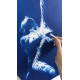Call of the Siren - Blue Monochrome Underwater Nude