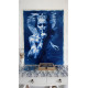 The Mermaid's Enigma – Underwater Female Figure with Blue Water Reflections